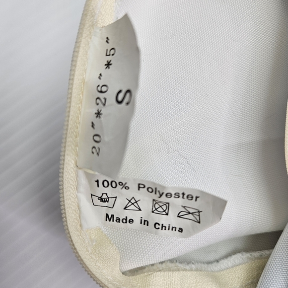 Devine Designs Pet Bed Cover 25" Round NWT Turquoise Blue Ikat Dog Cat Washable - Picture 4 of 6